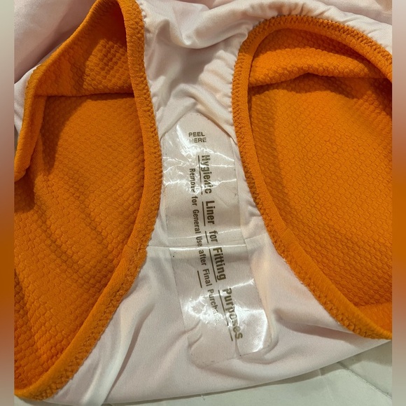 Old Navy Orange One-Shoulder Swimsuit - Picture 3 of 4